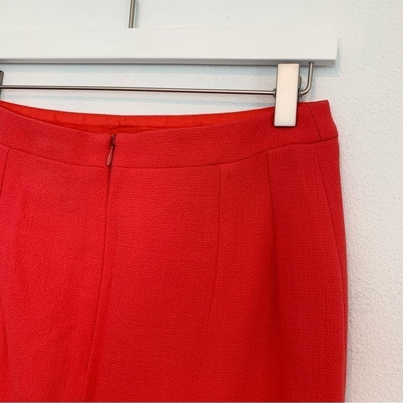 Andrew GN Wool Pencil Skirt in Red size EU 40 - Picture 3 of 8